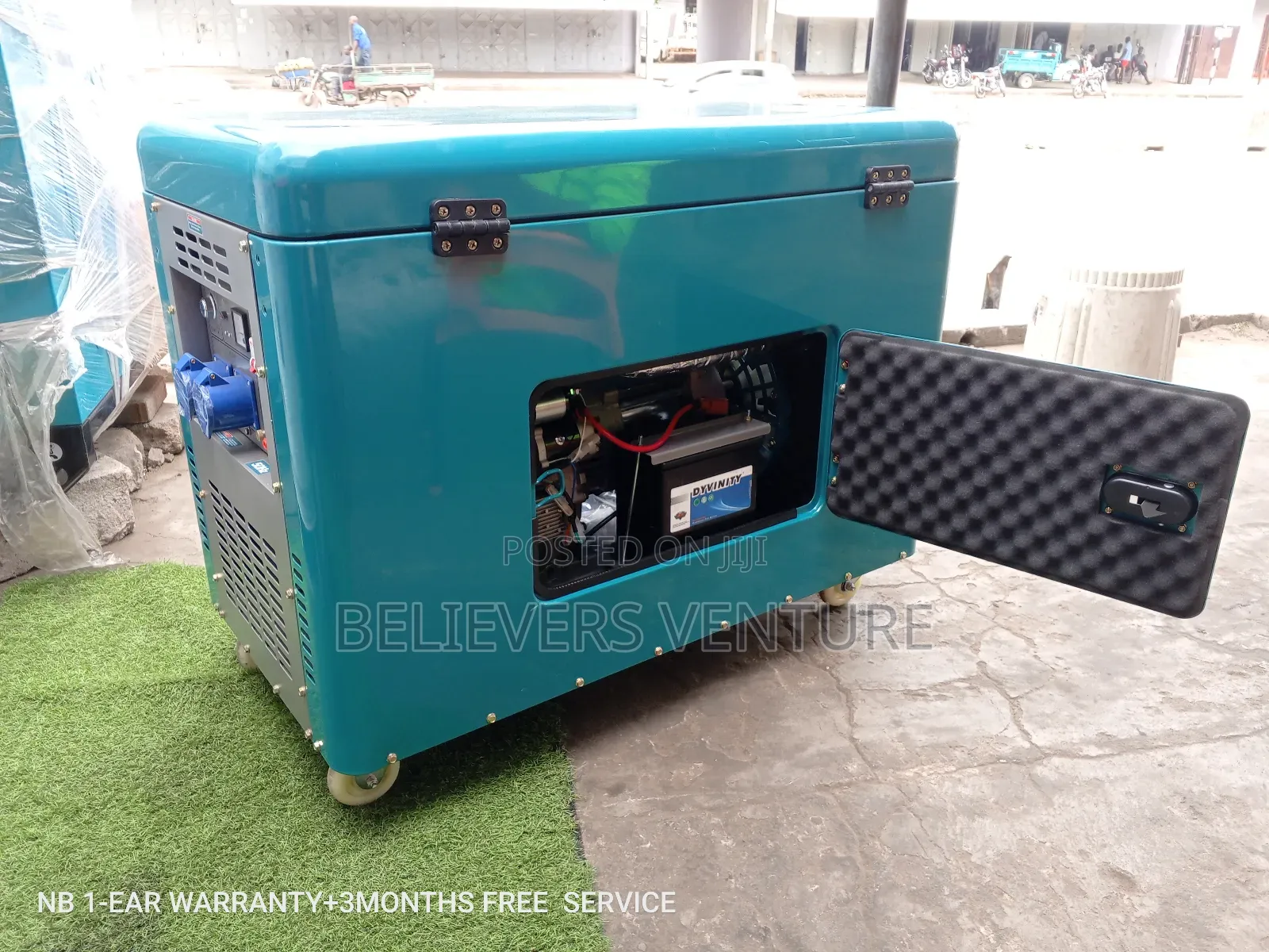 Perkins Generator Silent Diesel Keystart UK 18kva Geneset