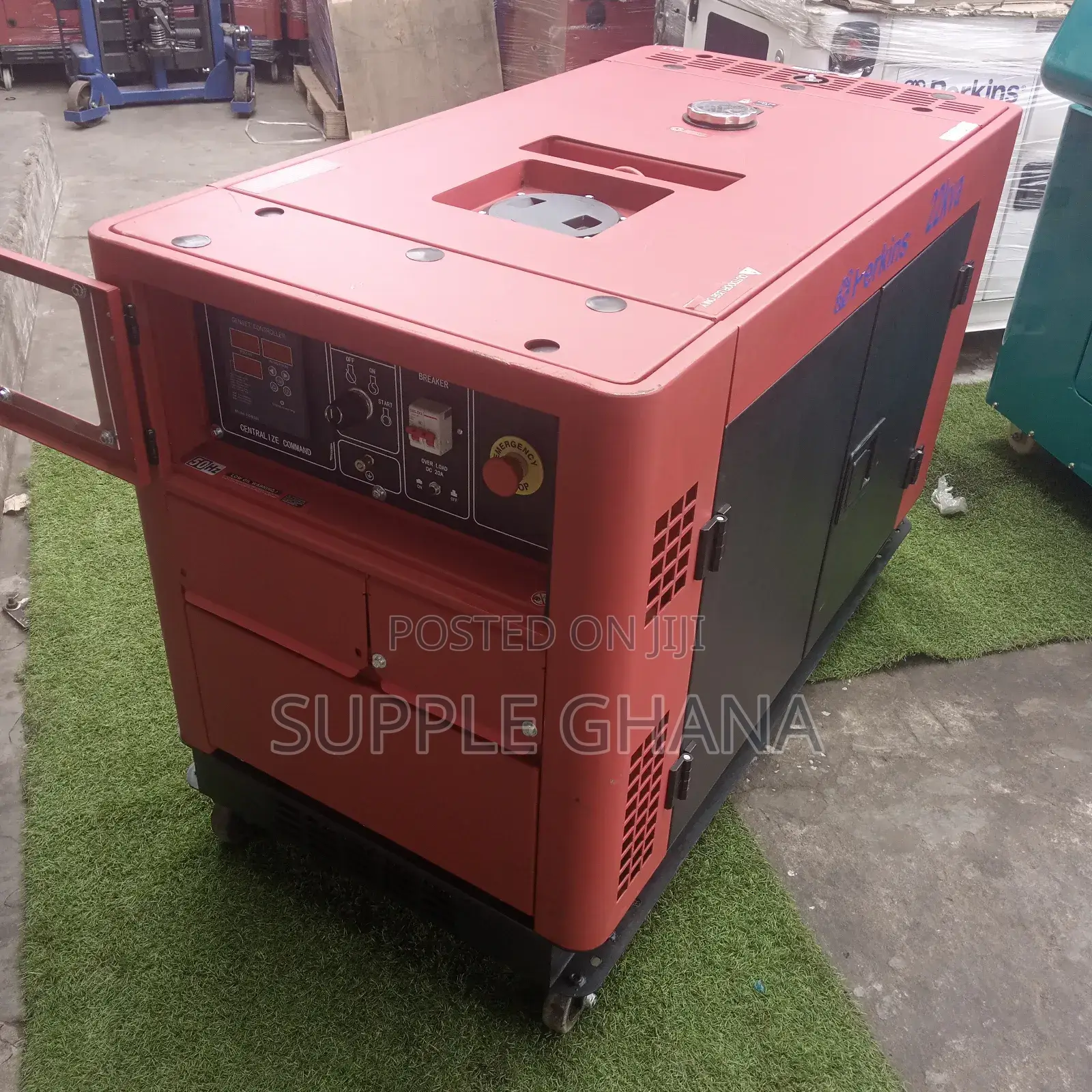 Three Cylinders 28LT Autonomy 22kva Perkins Diesel Generator