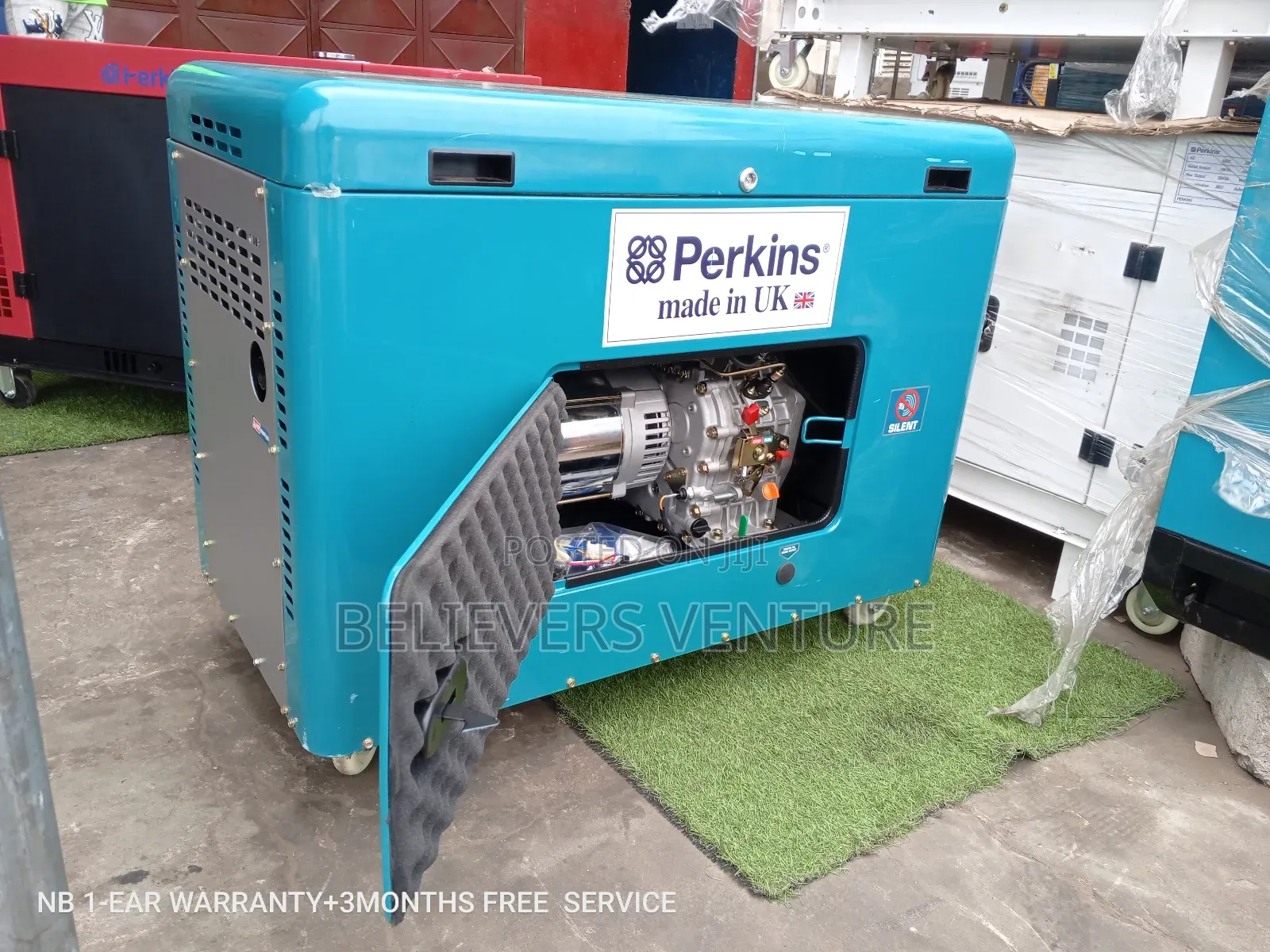 Perkins Geneset Silent Diesel Keystart 18kw Affordable Price