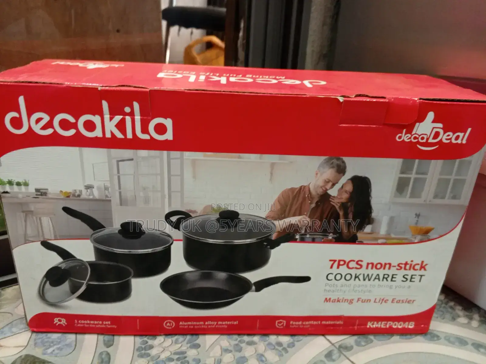 Cookware Set 7pcs Non-Stick Brand New