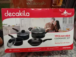 Decakila Cookware Set 7pcs Heat Up Quickly