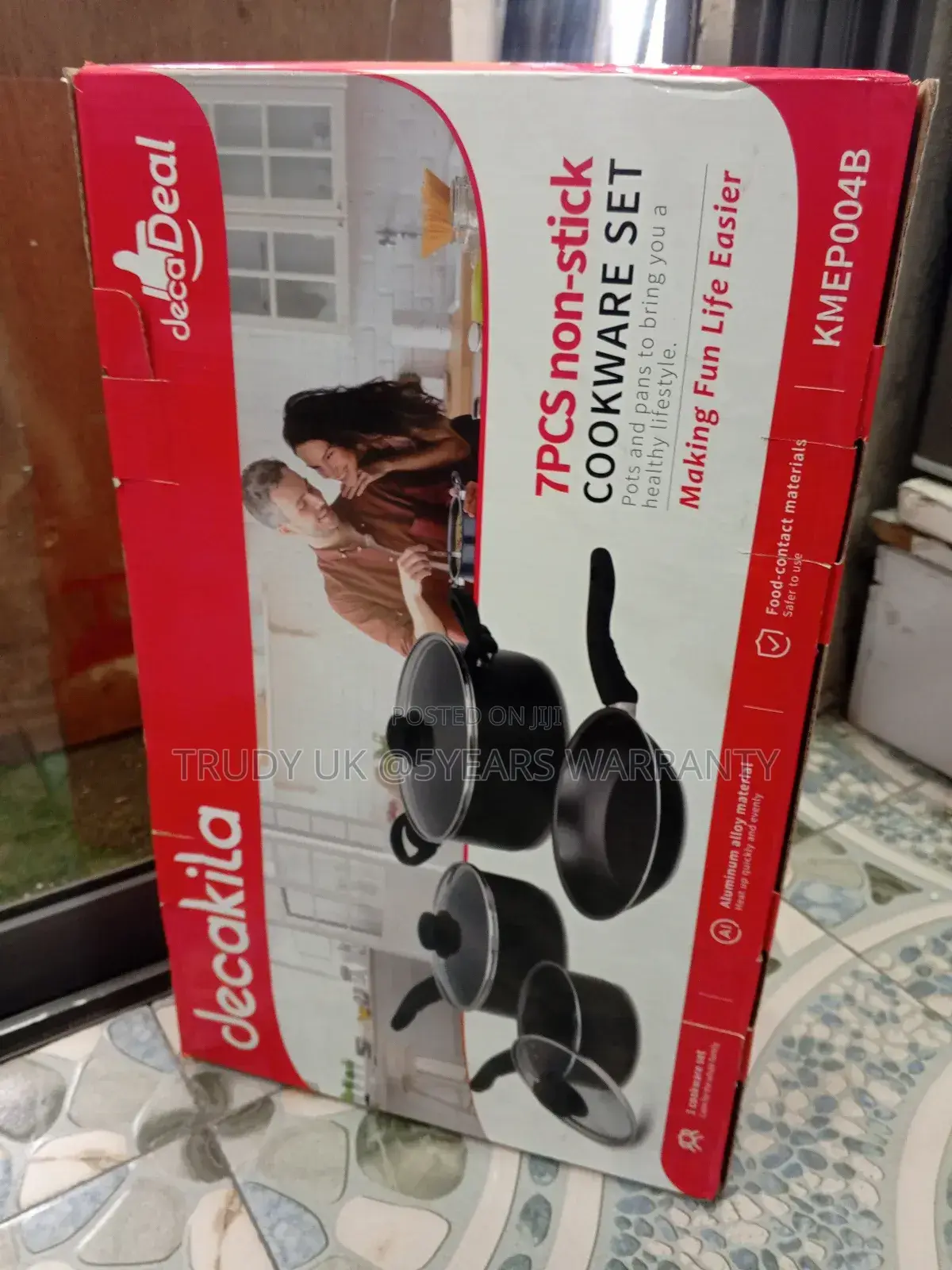 Brand New Decakila Cookware Set 7pcs Non-Stick