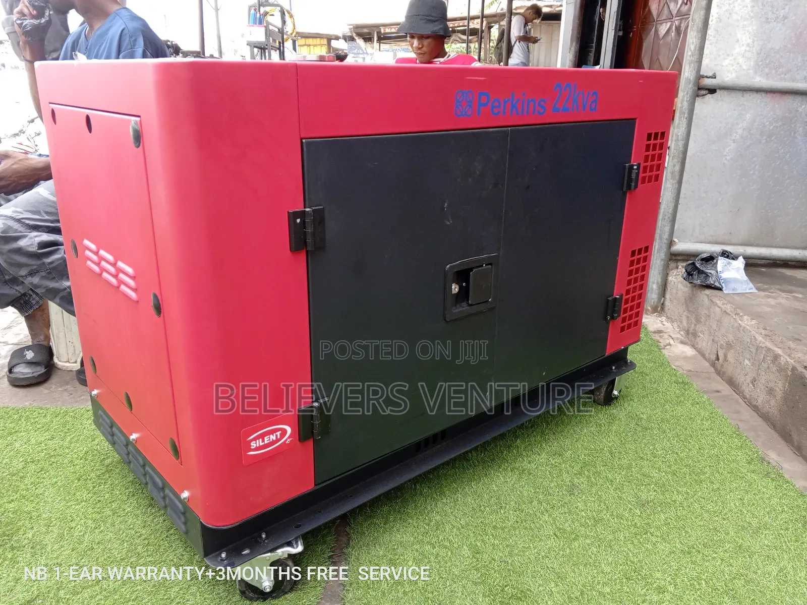 Perkins Generator Silent Diesel 22kva Key Start Generator