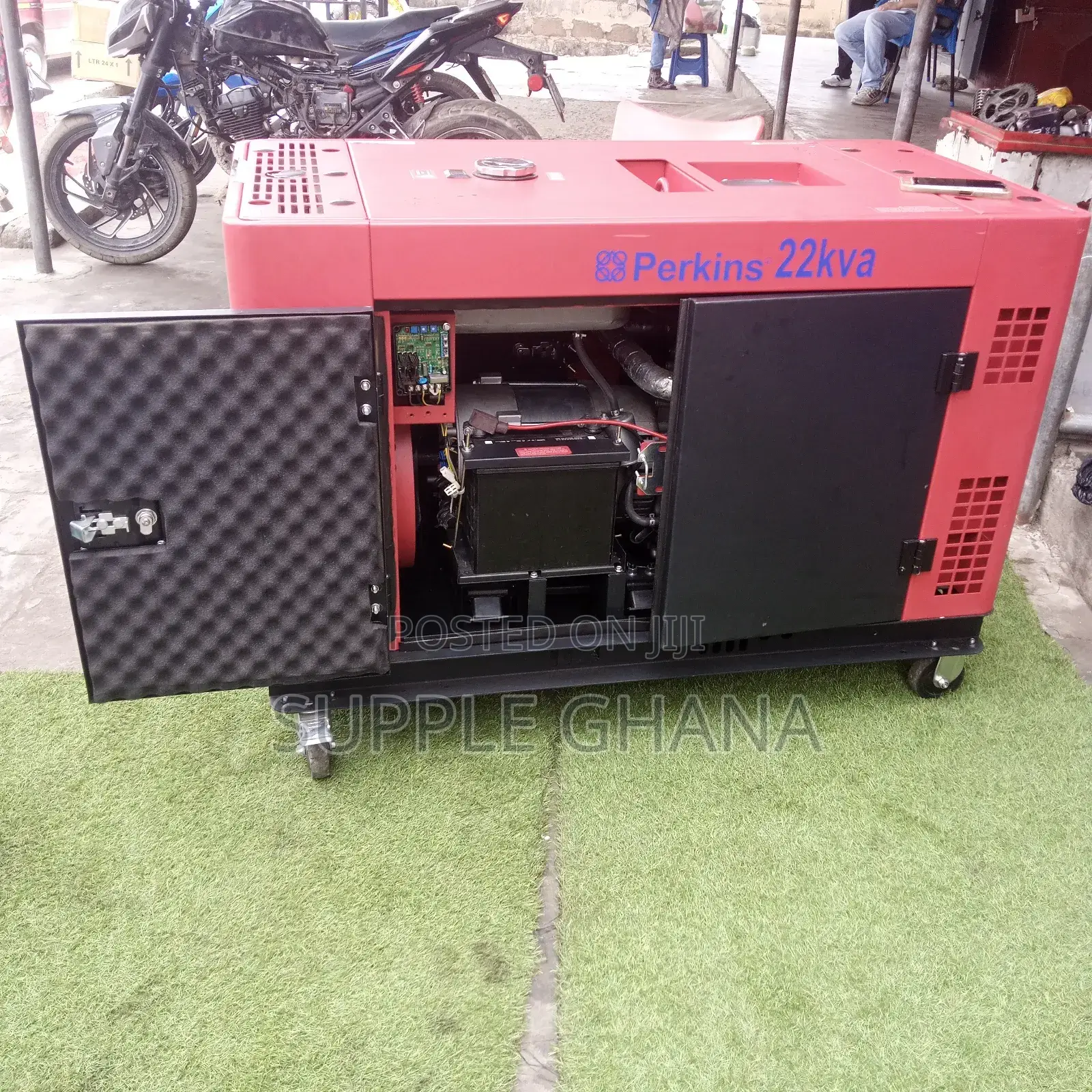 230/240v Perkins Diesel 22kva Generator Standard Correct Bew