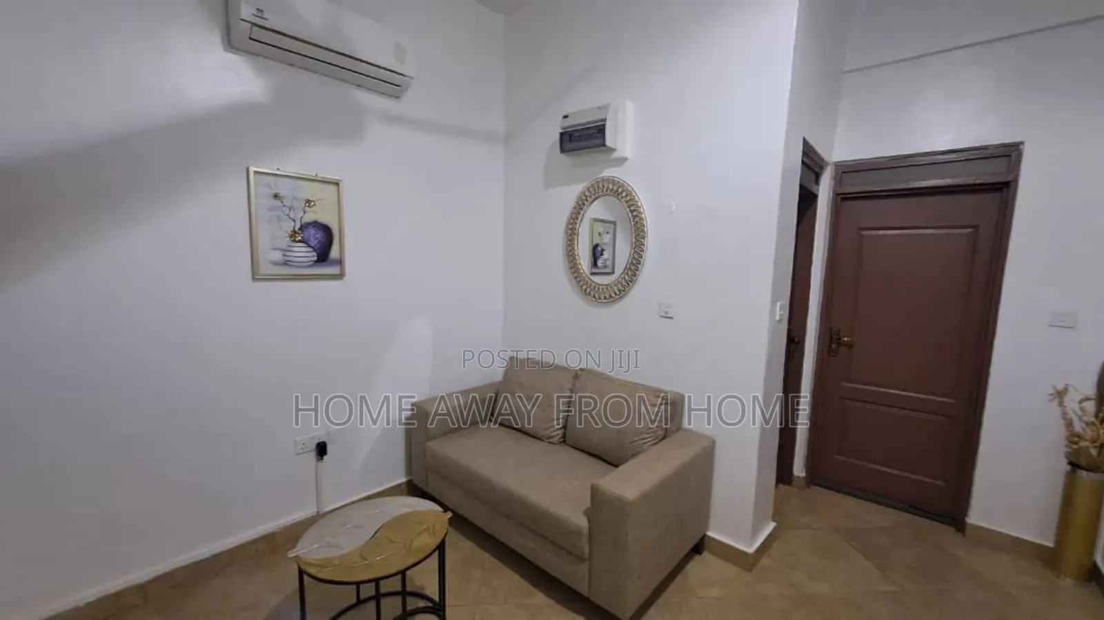 I Bedroom Furnished Flat for Short Stay