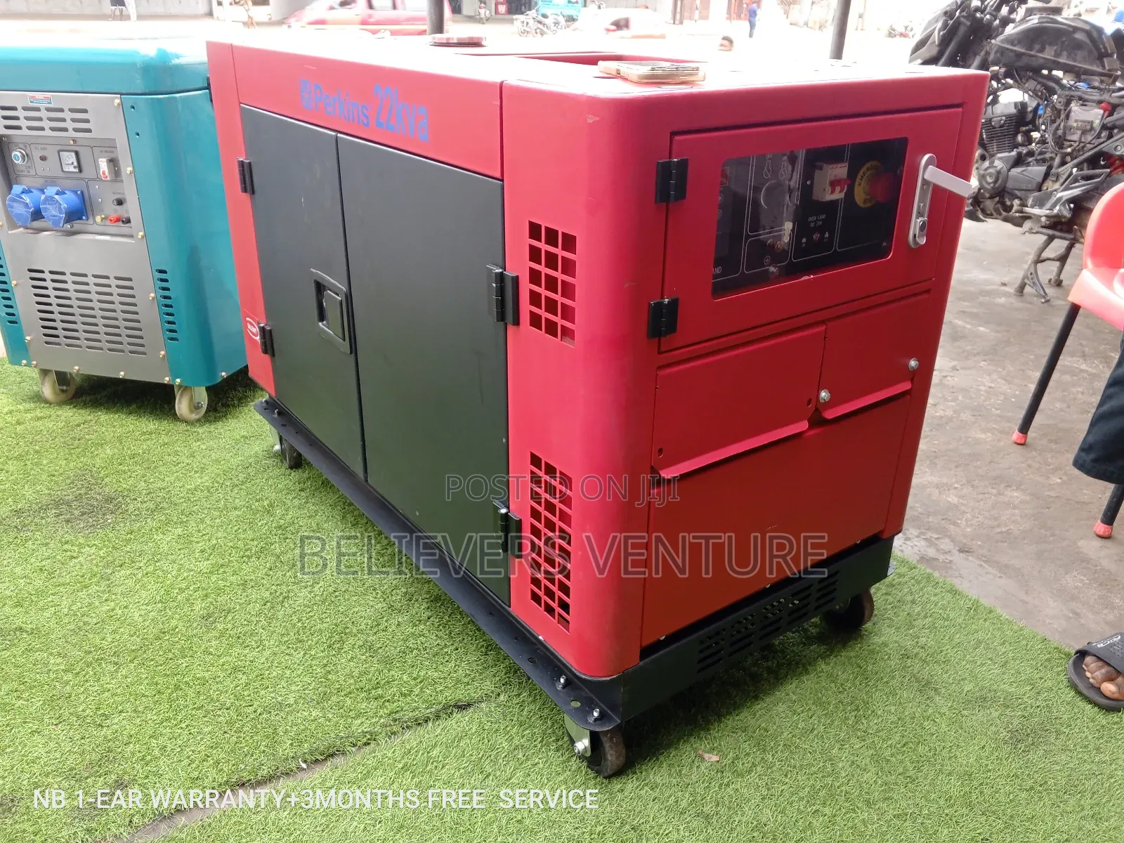 Perkins Generator Silent Diesel Keystart 22kw Affordable