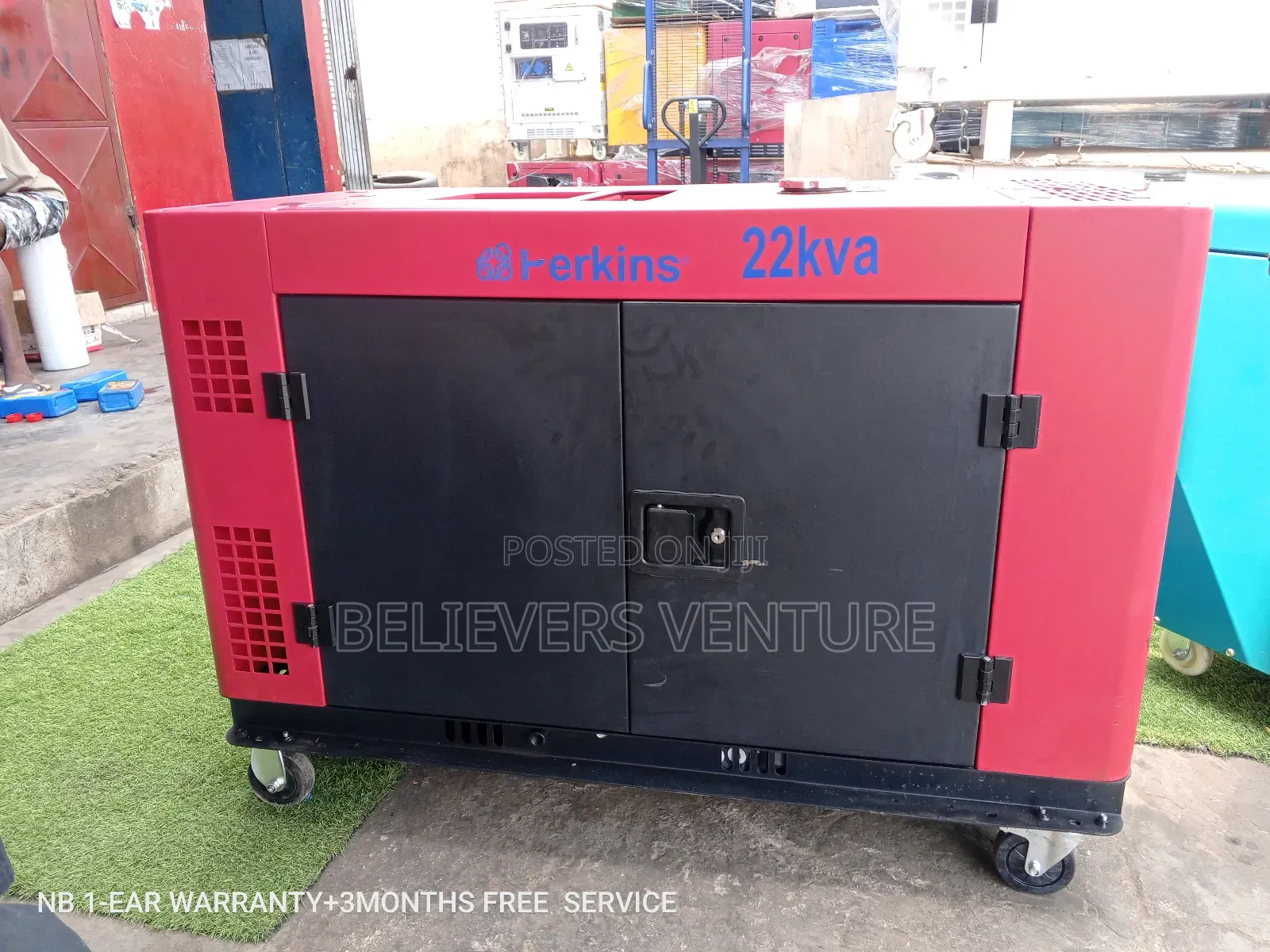 Perkins Generator 22kw Key Start Generator Silent Diesel