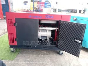 Powerful Perkins Geneset Silent Diesel 22kw Keystart Geneset