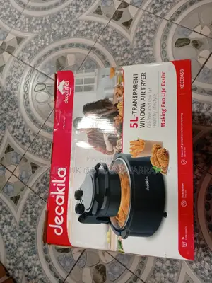 Quality Decakila Dual Button Transparent Window Air Fryer