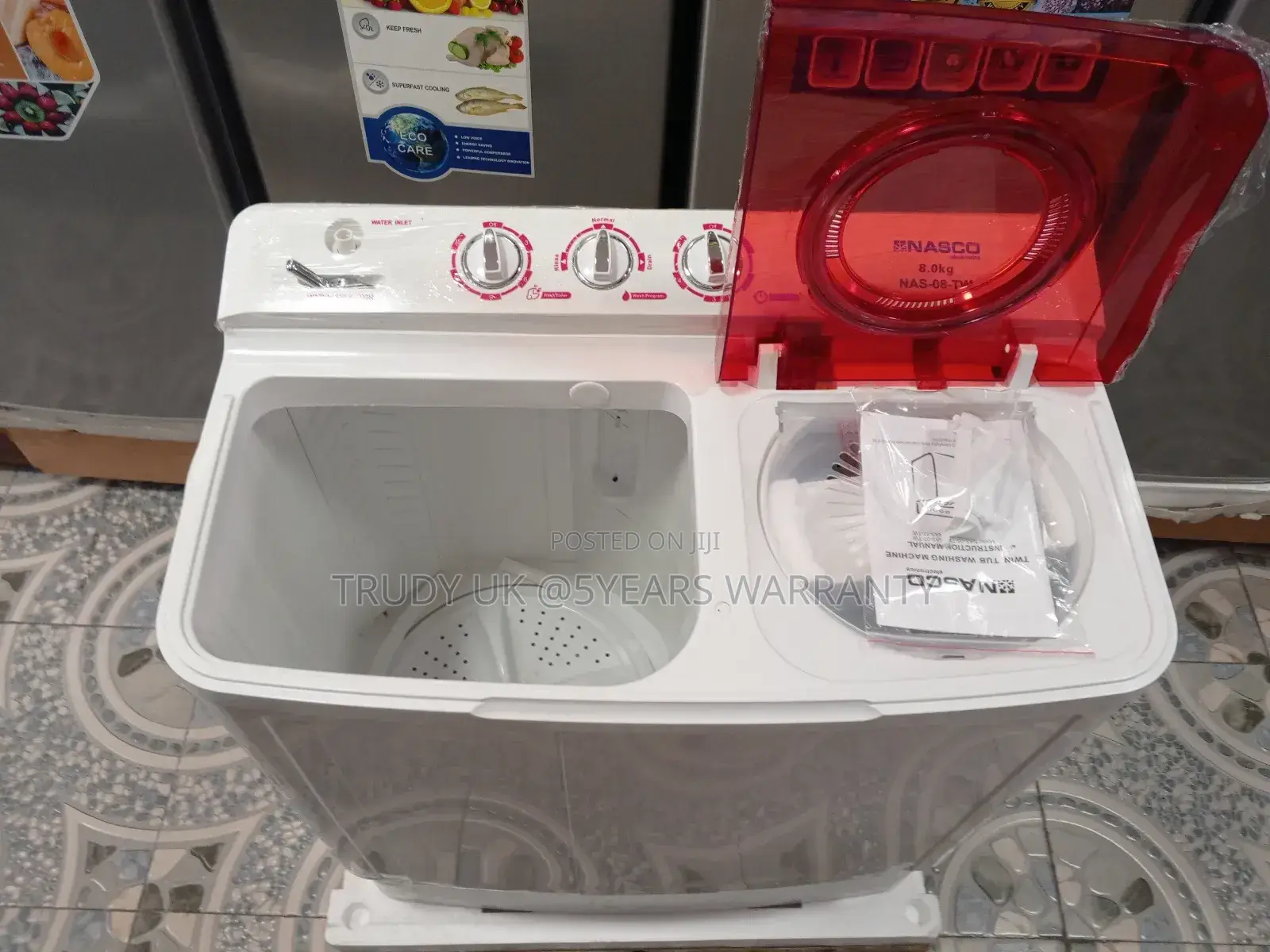 Speedspin Nasco 8kg Washing Machine