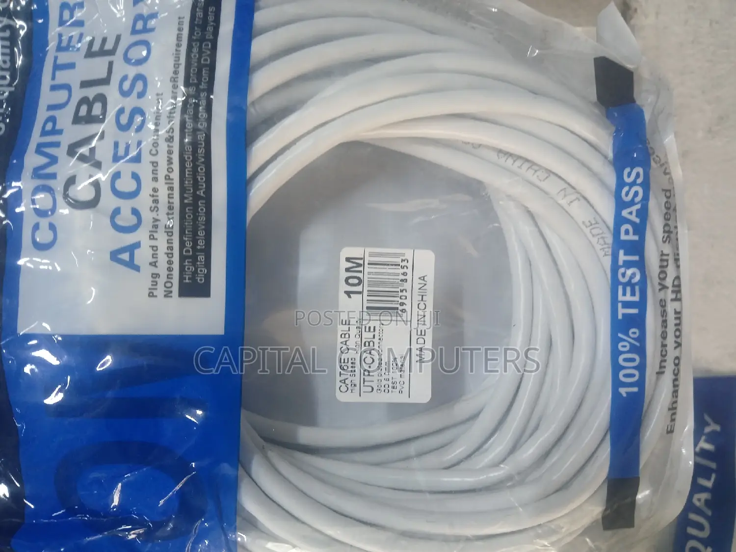Cat6 Terminated Internet Cables