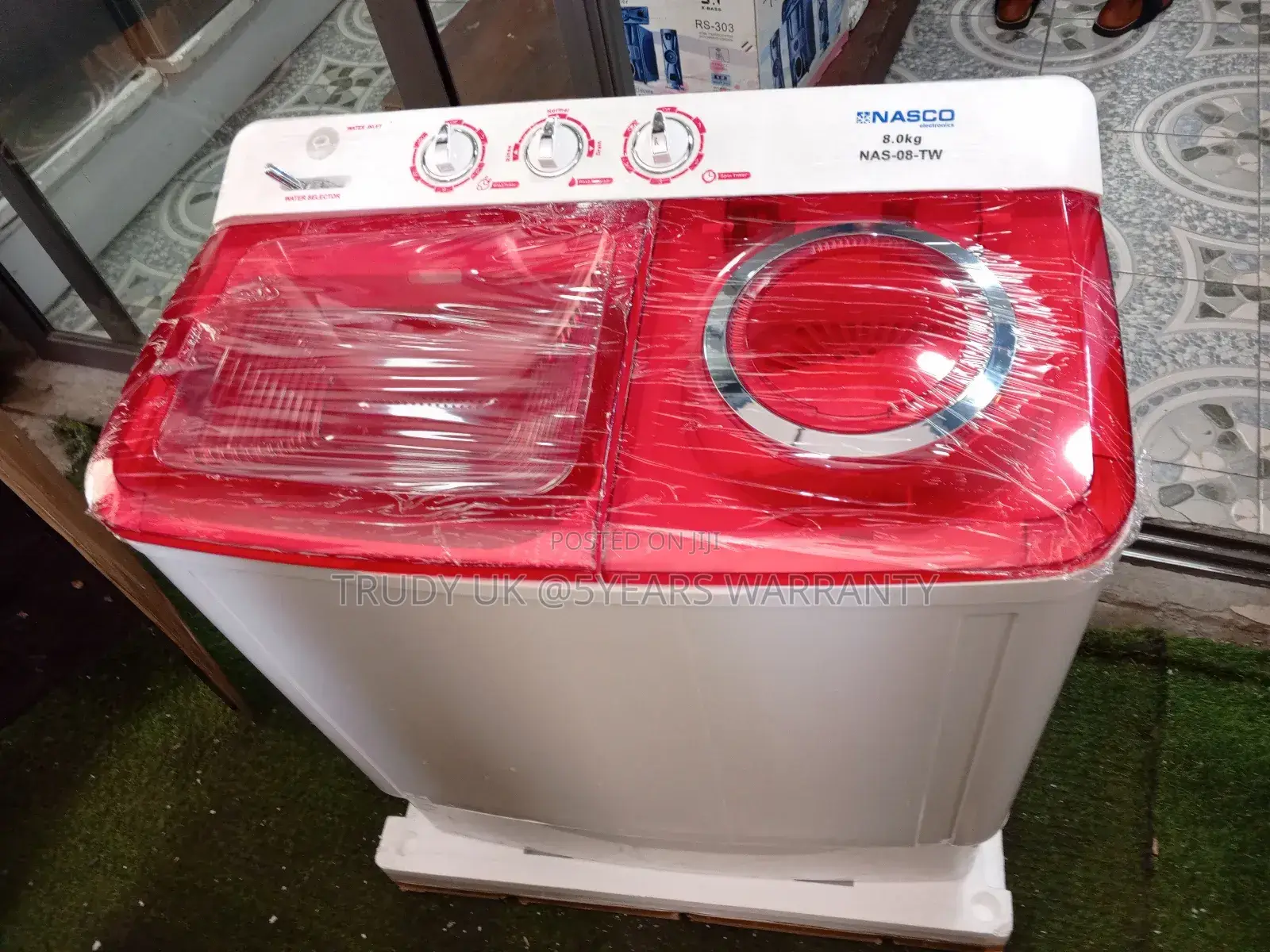 Washsmart System Nasco 8kg Washing Machine Twin Tub