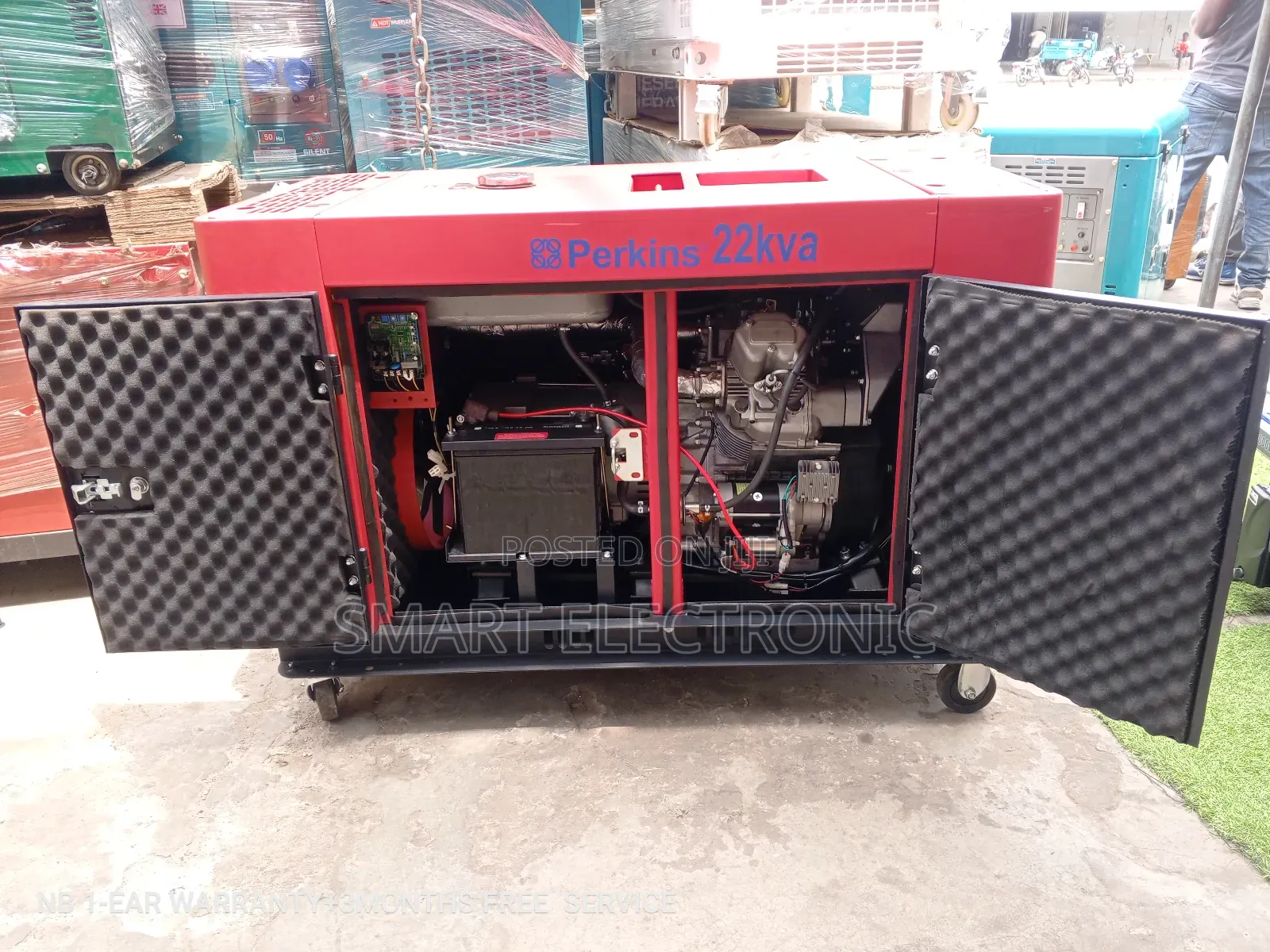 Quality and Affordable Perkins Generator 22kw Silent Diesel