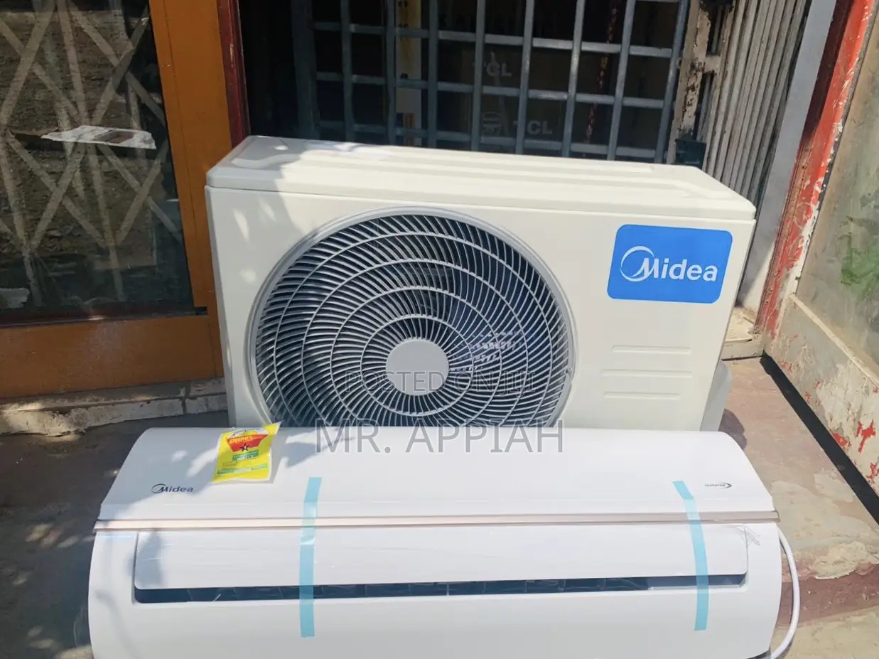 Super Chilling Midea R410 1.5hp Split Inverter Ac(White) 
