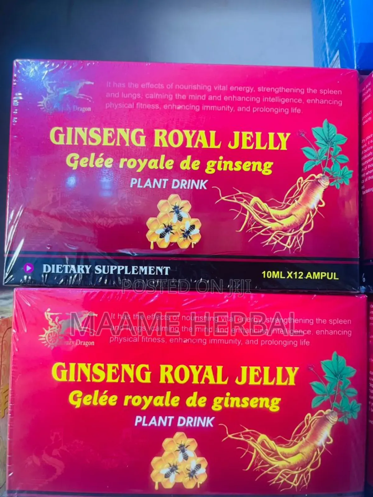 Ginseng Royal Jelly Plant Drink