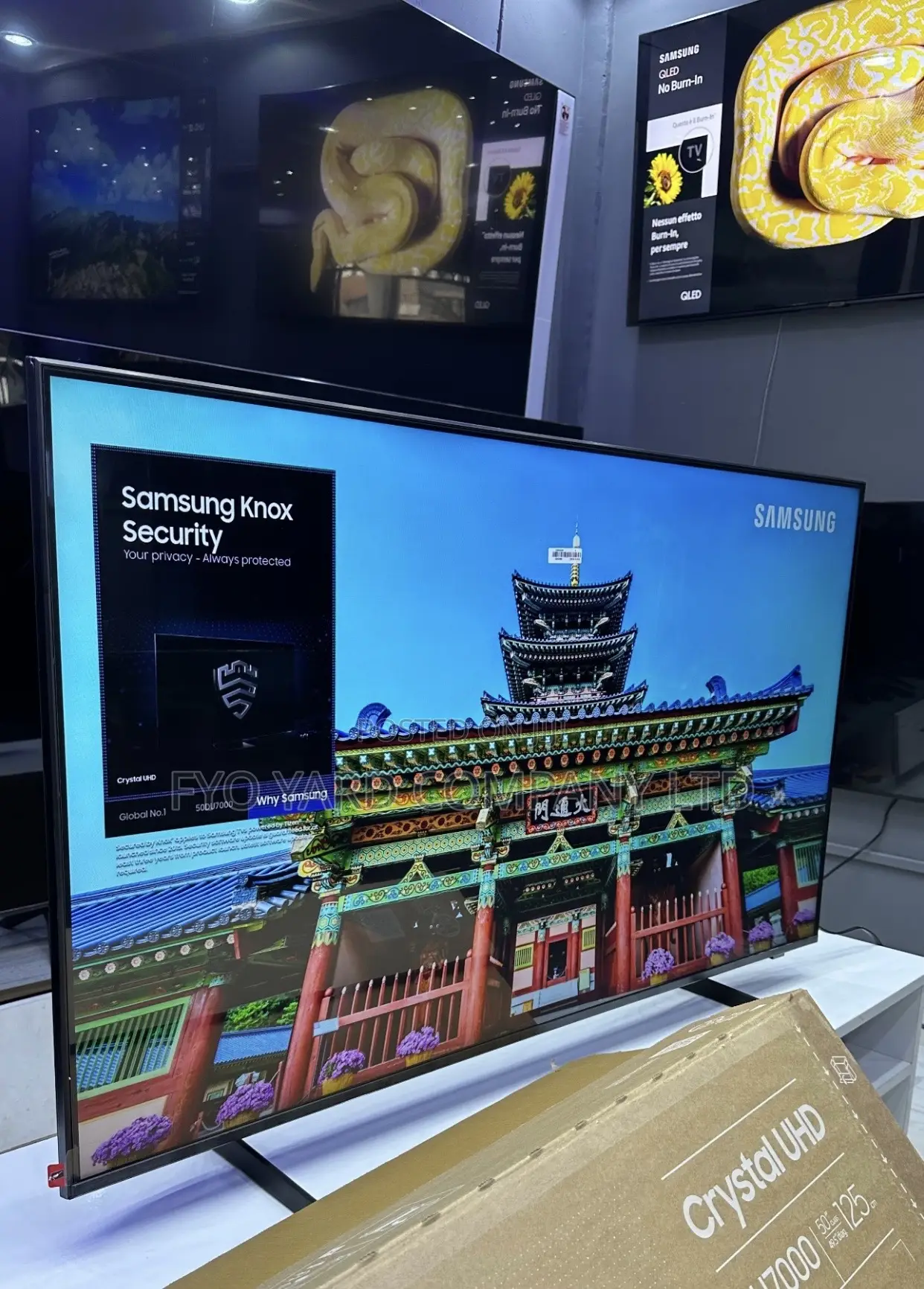 Samsung 43′ Crystal Uhd Smart Tv –