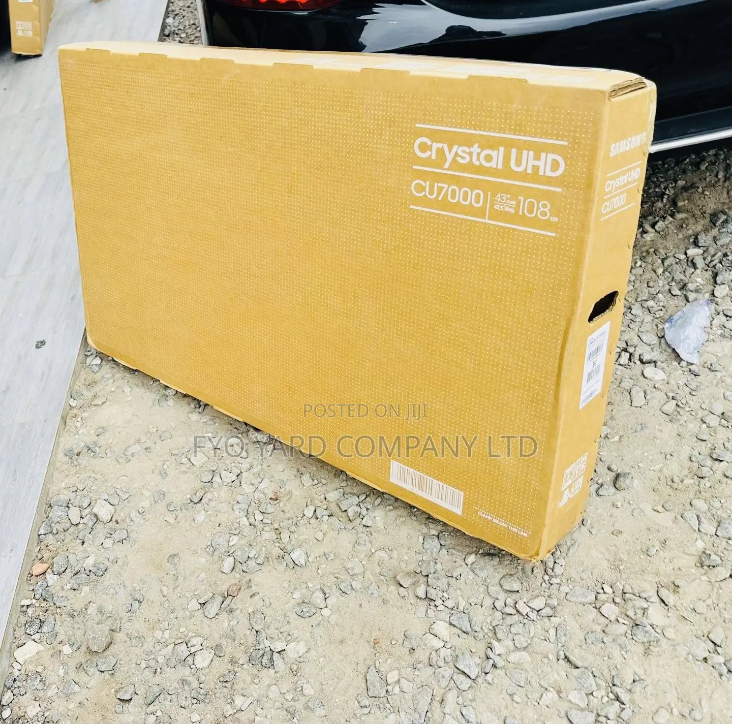 Samsung 43′ Crystal Uhd Smart Tv –