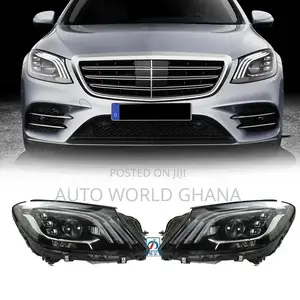 Mercedes Benz W222 Headlight 3 Lens 2014-2020
