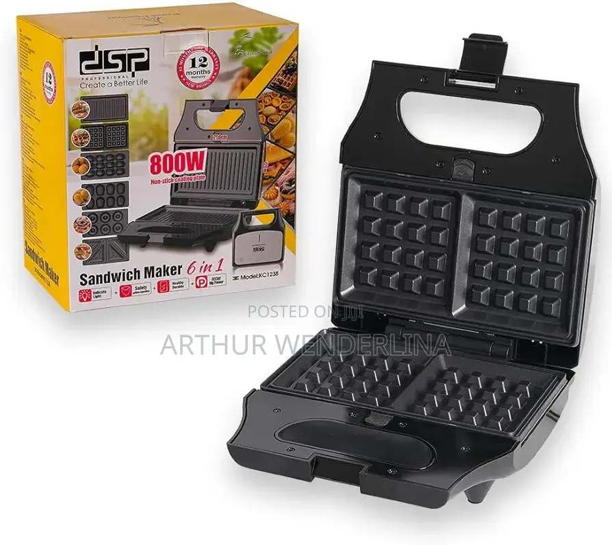 DSP Sandwich Maker 6 in 1