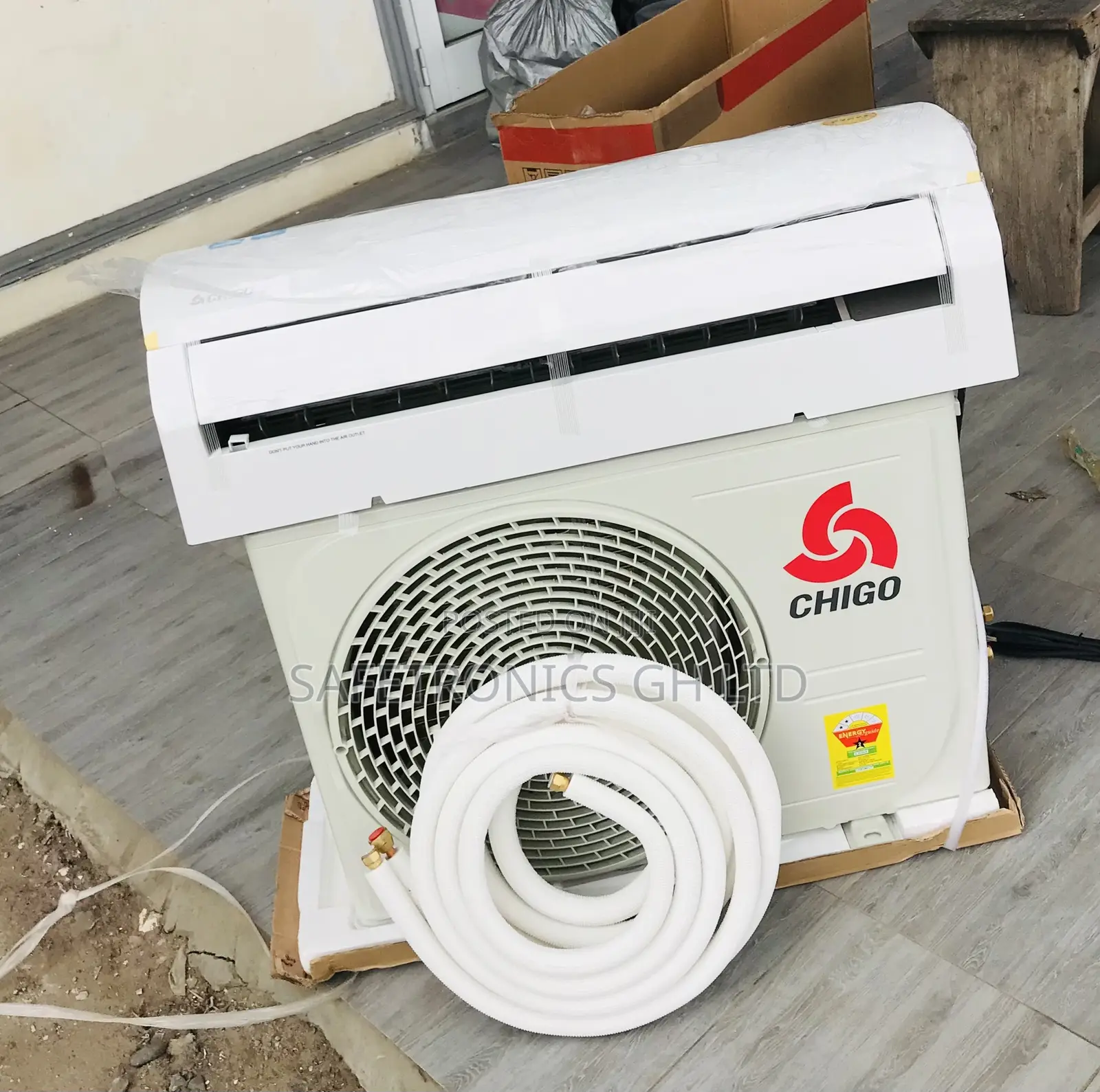Affordable 2.0hp R410 Chigo White Non-Inverter AC