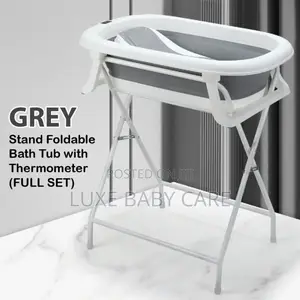 Standing Foldable Bath Tub Set