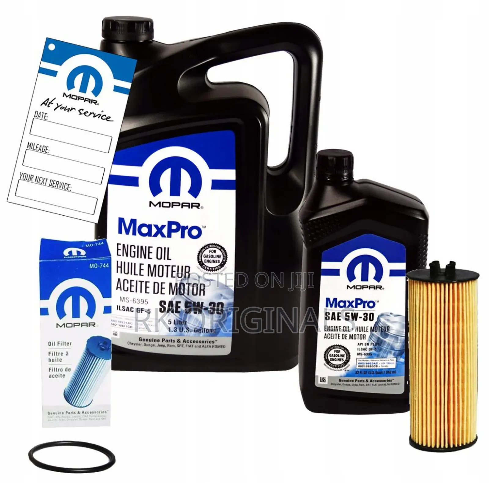 Mopar Maxpro 5W30 5L Engine Oil Imported From USA in Abossey Okai