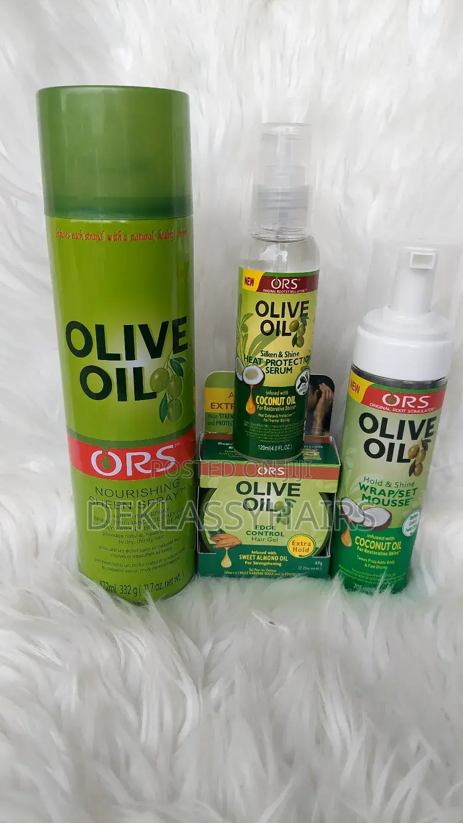 Olive Oil Styling Hair Set