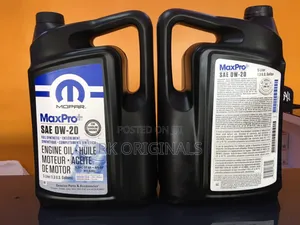 Mopar Maxpro 0w20 5l Engine Oil Imported From Usa