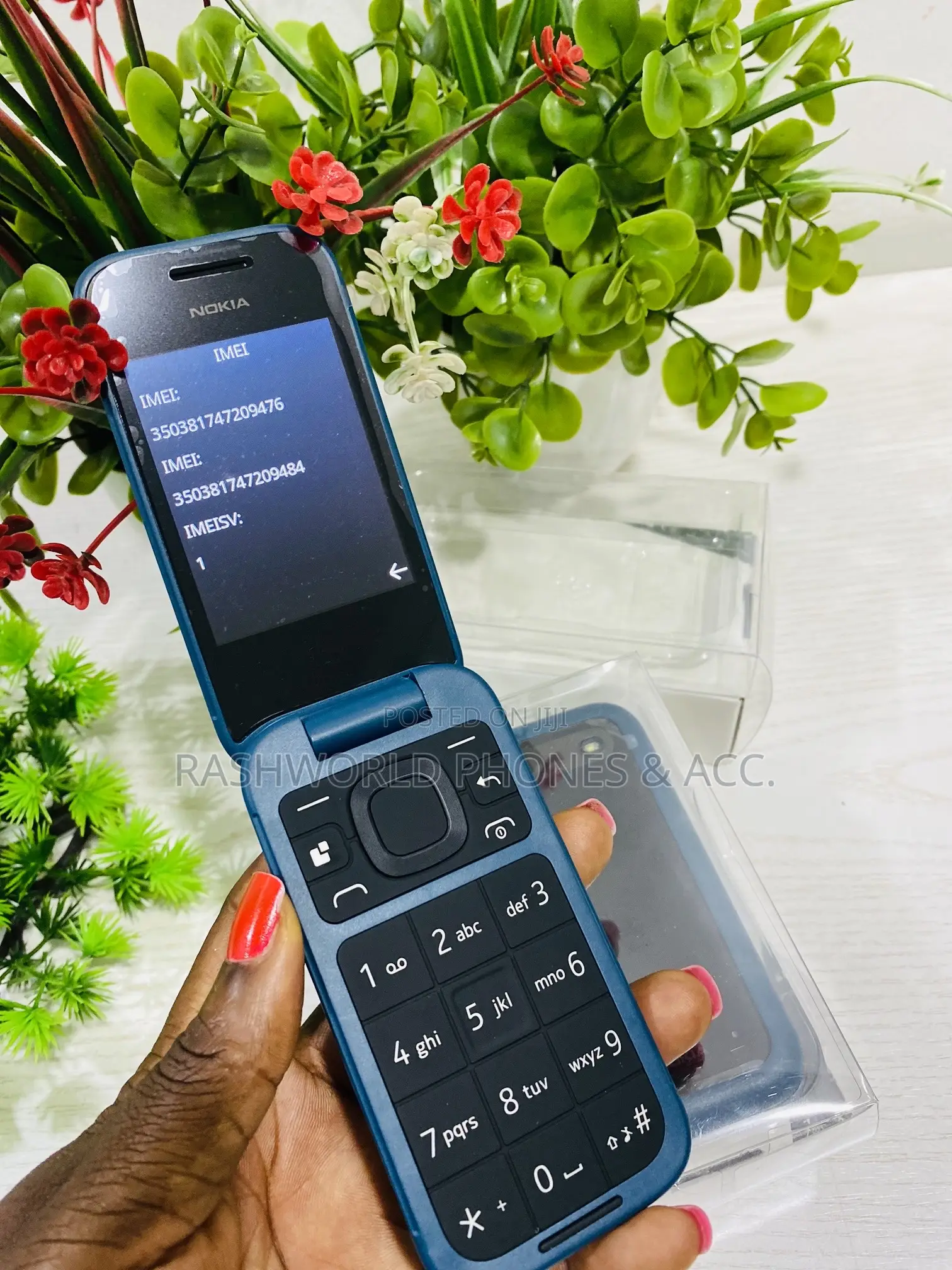 New Nokia 2660 Flip Blue