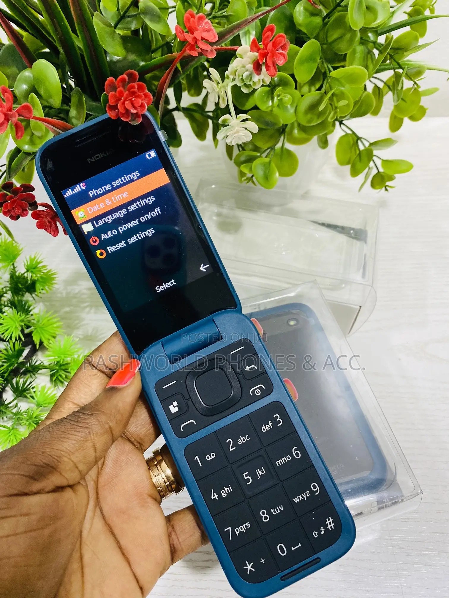 New Nokia 2660 Flip Blue