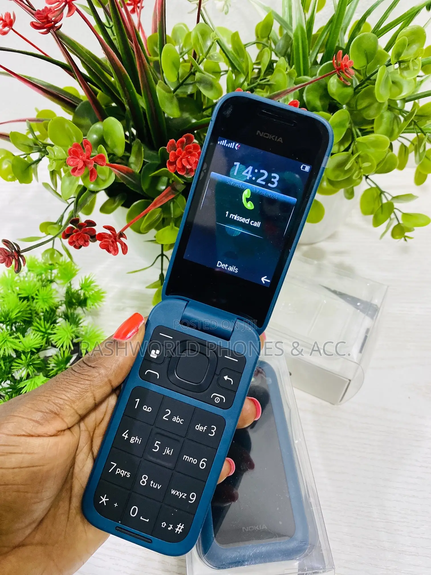 New Nokia 2660 Flip Blue
