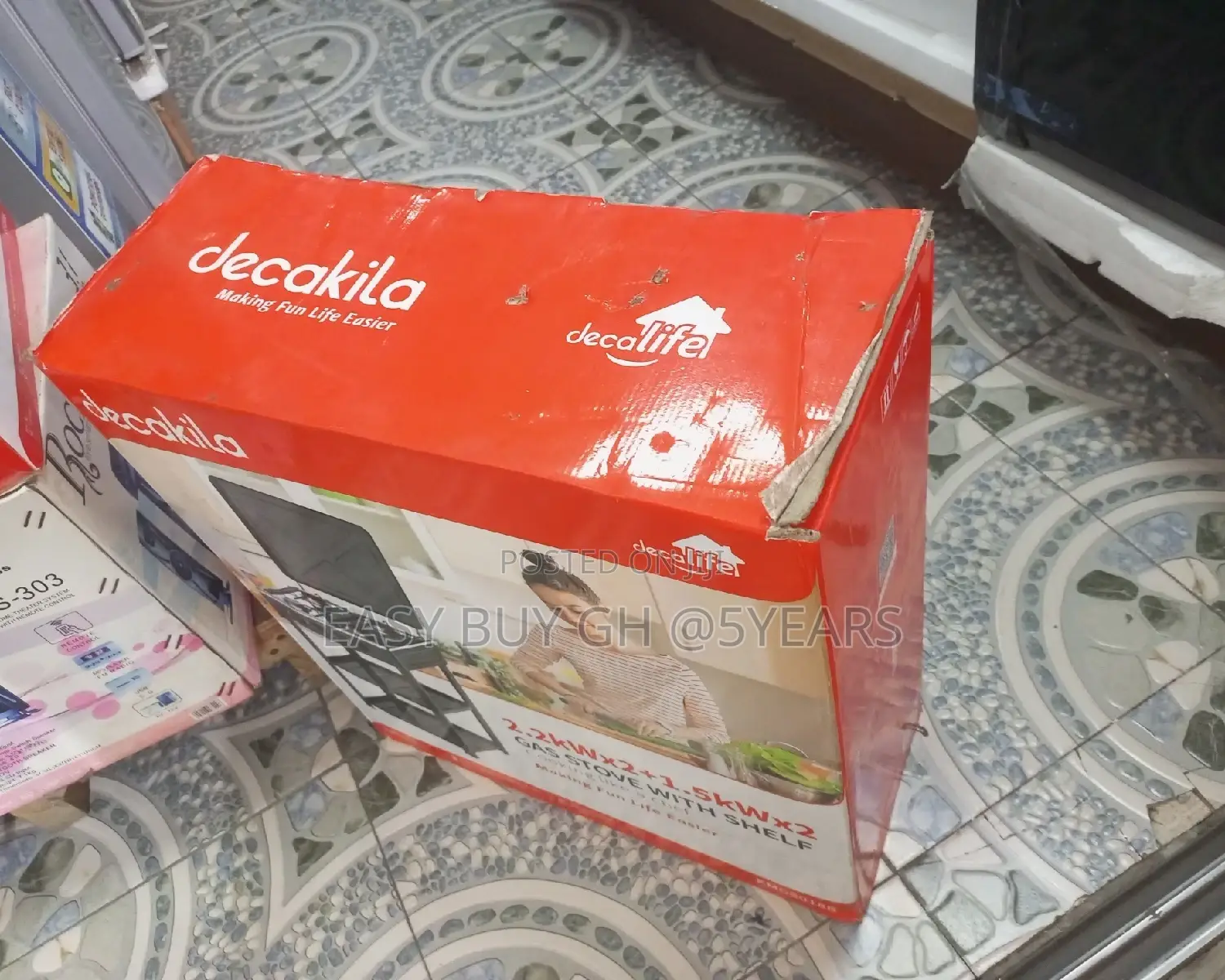 Decakila 2.2kw Gas Stove Makes Fun Life Easier.