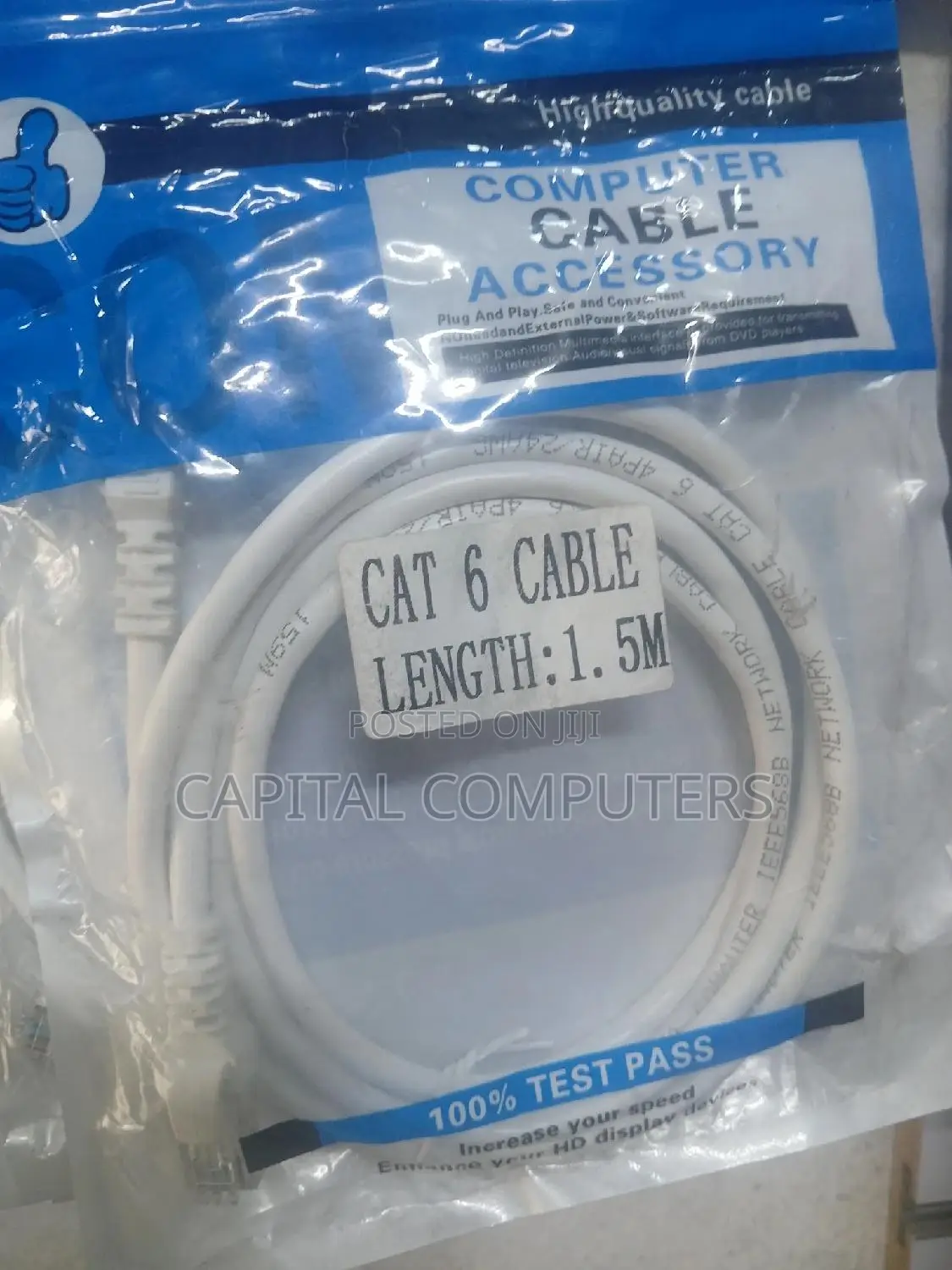 Cat6 Terminated Internet Cables