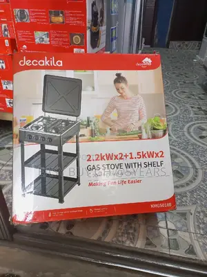 Kitchen Fun Life Easier Decakila Gas Stove Quality Brand New