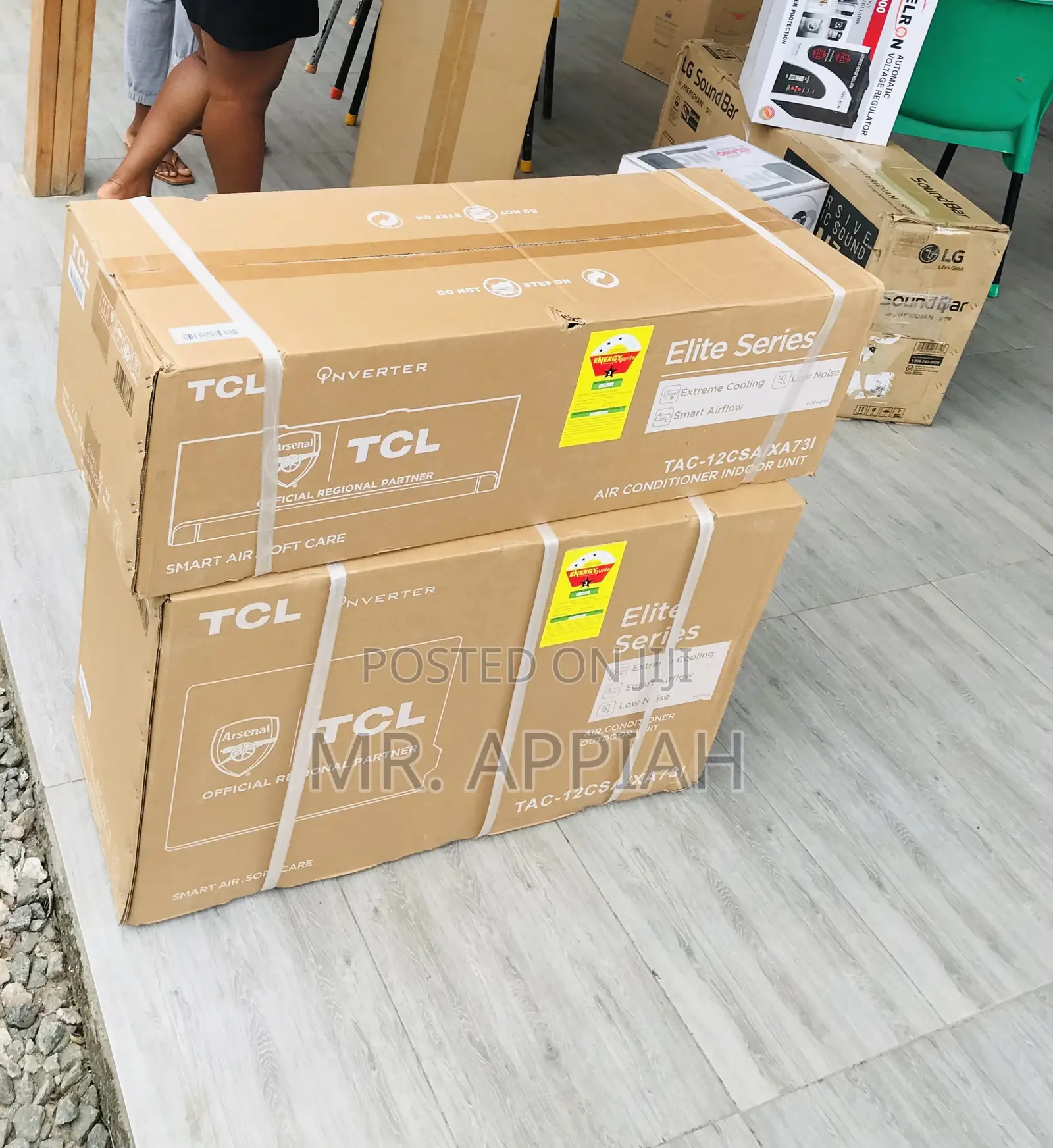 Sleek TCL 2.0hp R410 Gas Split Inverter Air Conditioner 