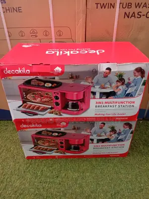 Decakila 1050watts Multifunction Breakfast Station
