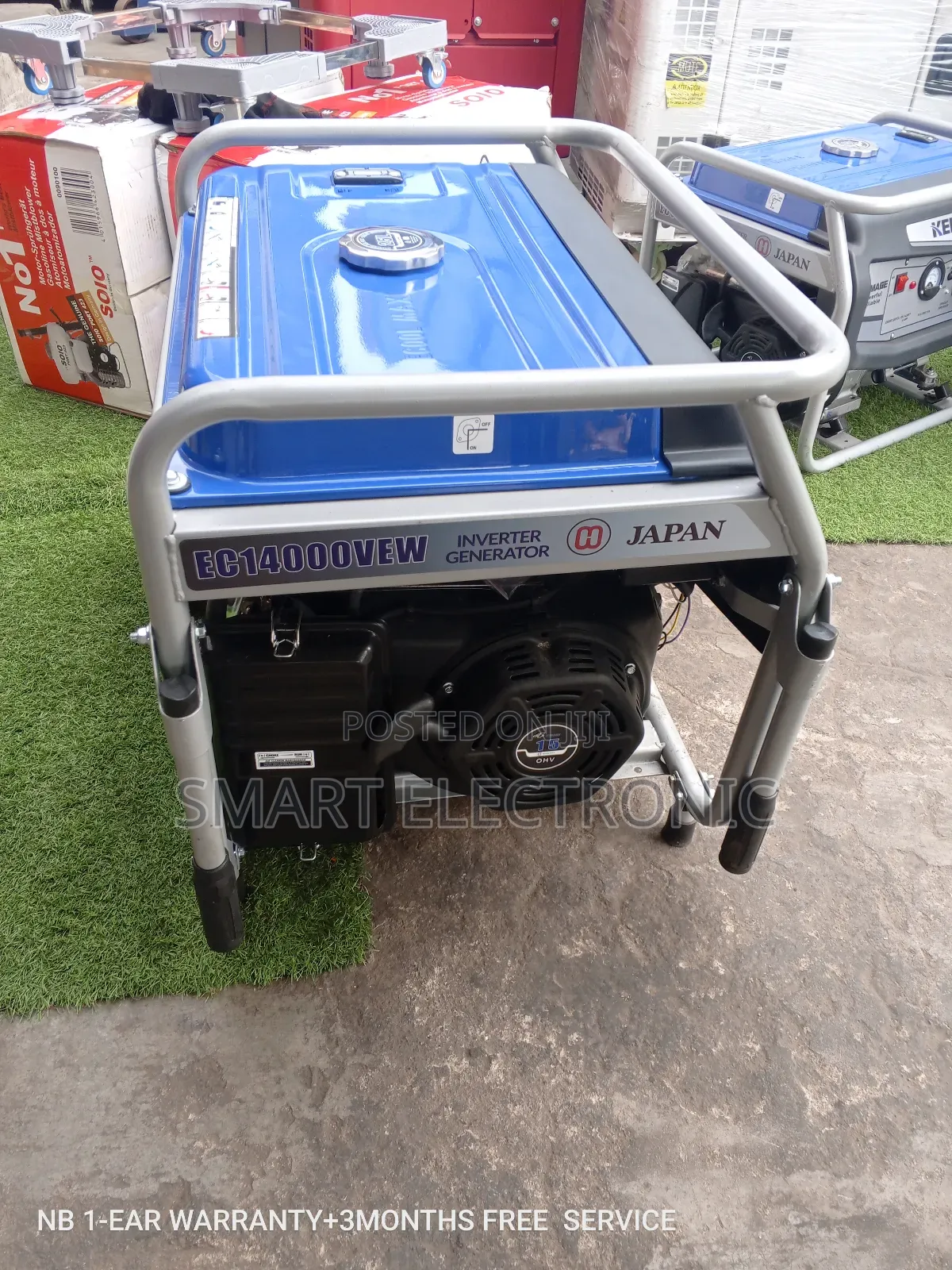 Super Strong Ecoolmax Generator 14000W 12kw Geneset Keystart