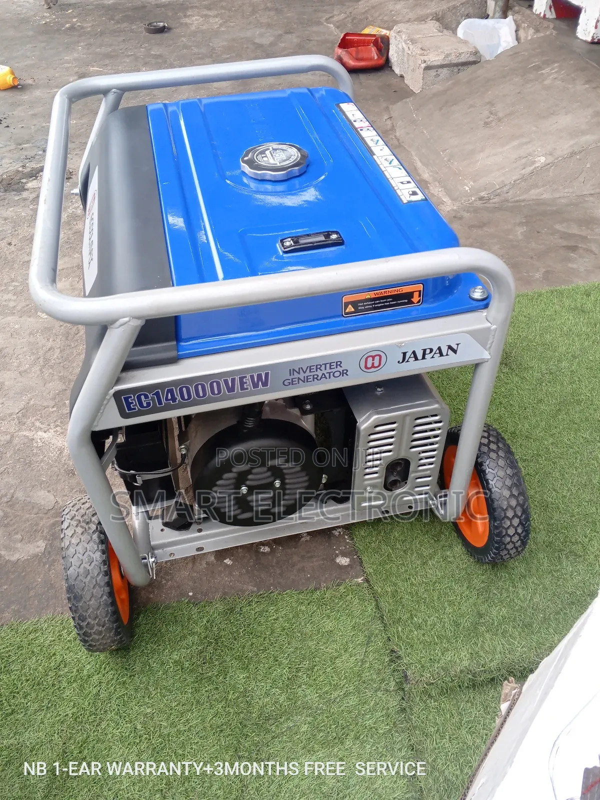 EC14000VEW Ecoolmax Generator Silent Petrol 14000W 12kw