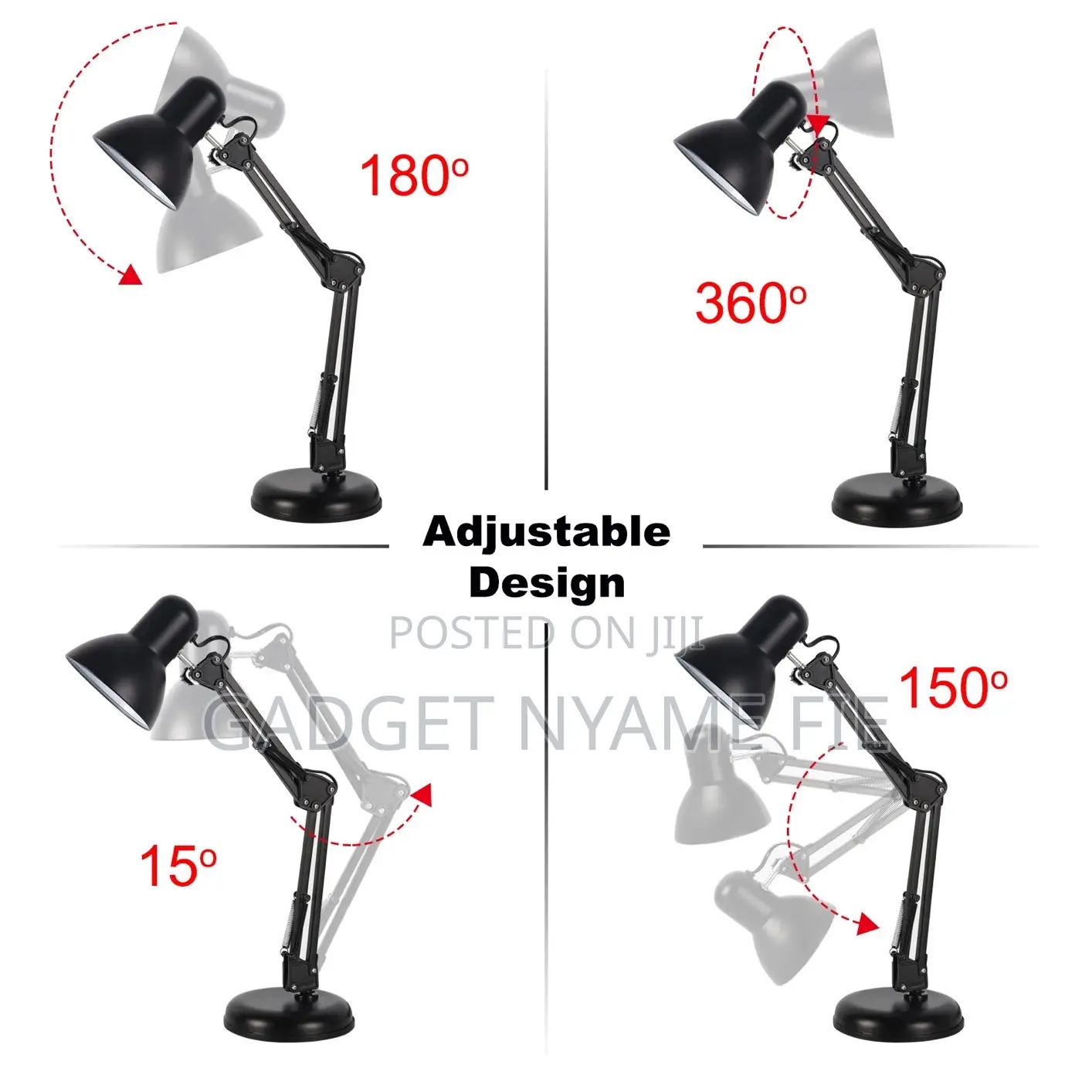 Classic Design Foldable and Adjustable Lamp