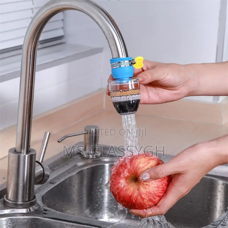 6-layers Water Filter Tap Purifier Medical Stone Charcoal No