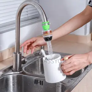 6-layers Water Filter Tap Purifier Medical Stone Charcoal No