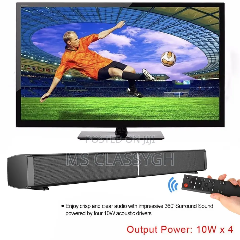 LP-09 Wireless Bluetooth Speaker 40W Sound Bar 3D Home Theat