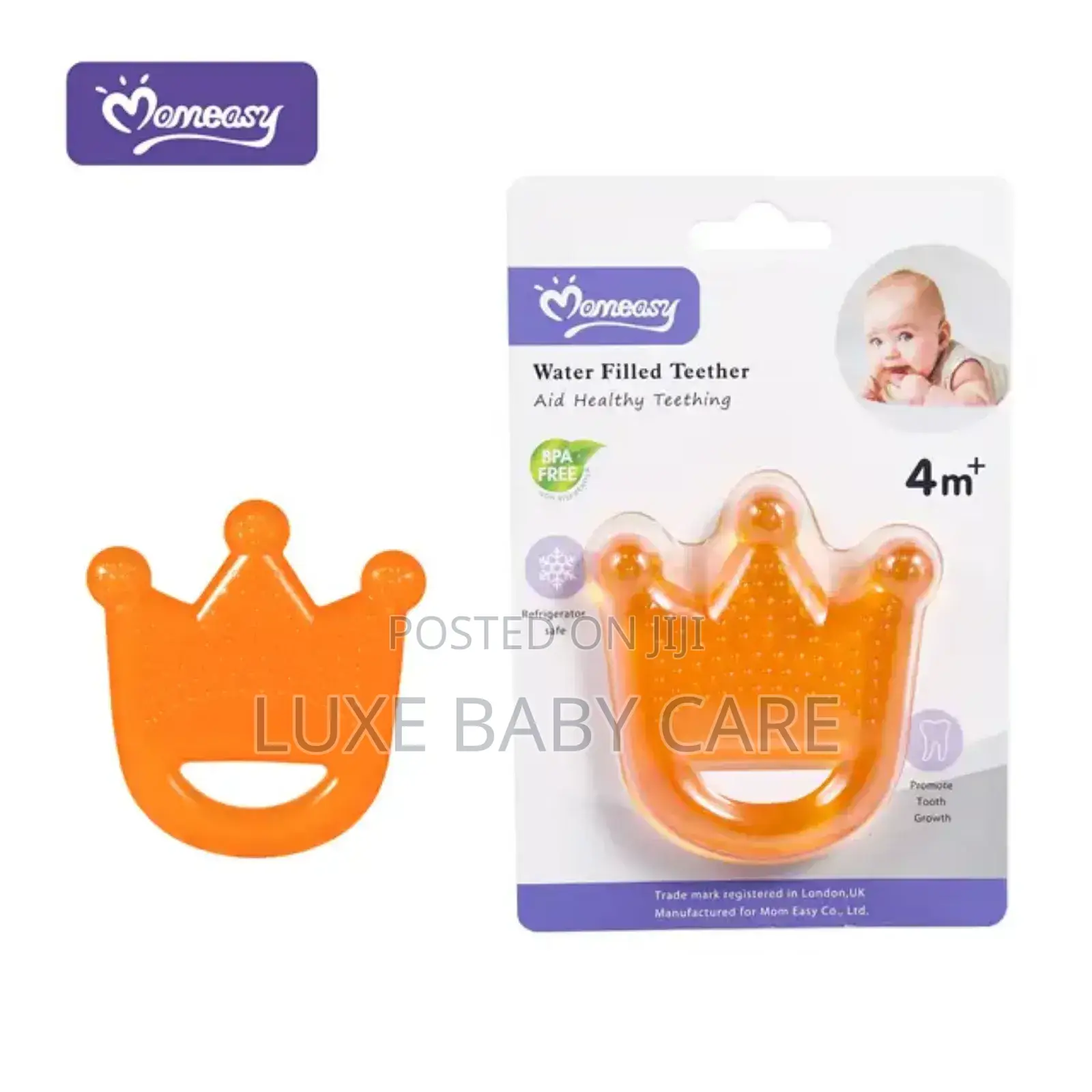 Baby Teether / Water Filled Teether (Momeasy) 4m+