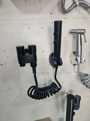 Double Angle Valve With Shattaf for Toilet Bathroom