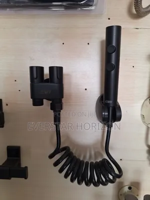 Double Angle Valve With Shattaf for Toilet Bathroom