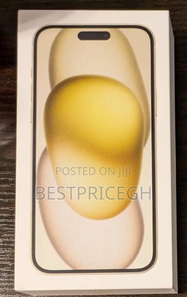 New Apple iPhone 15 Plus 256 GB Yellow