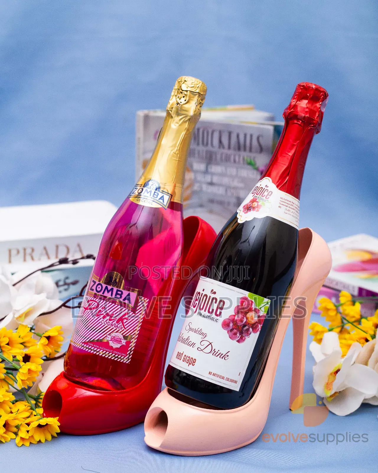 Shoe Wine Bottle Holder