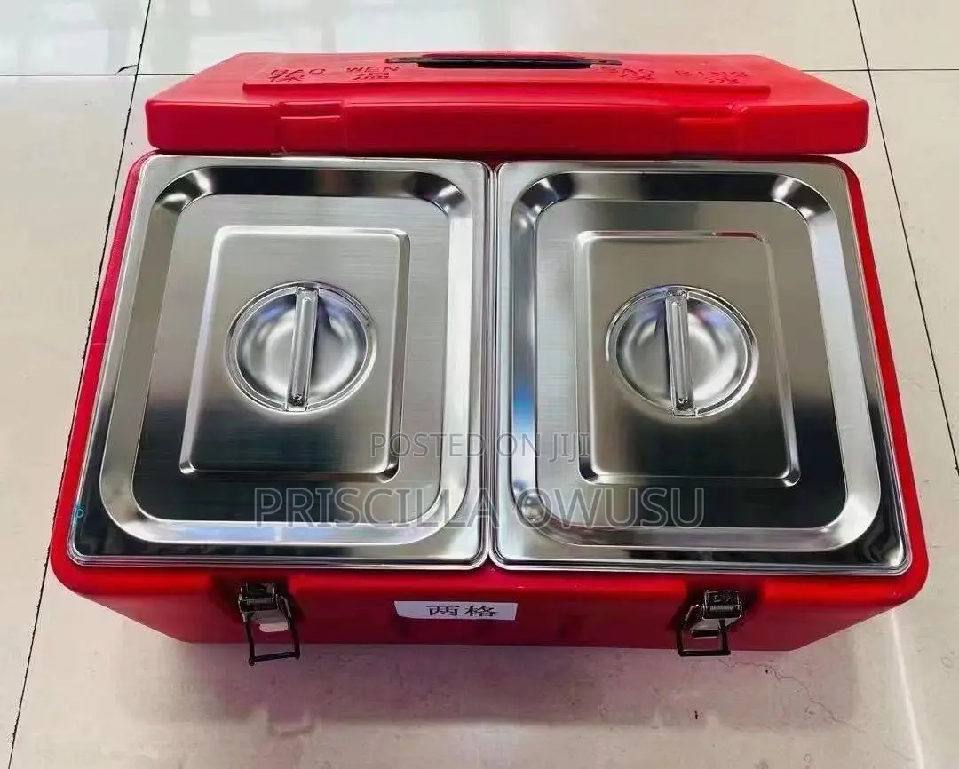 3 Set Food Warmers/ Ice Chests With Compartments