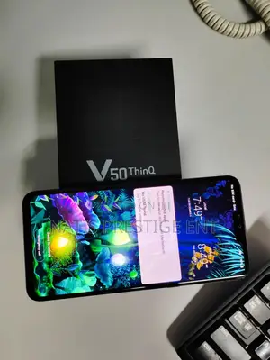 New LG V50 ThinQ 5G 128 GB Black