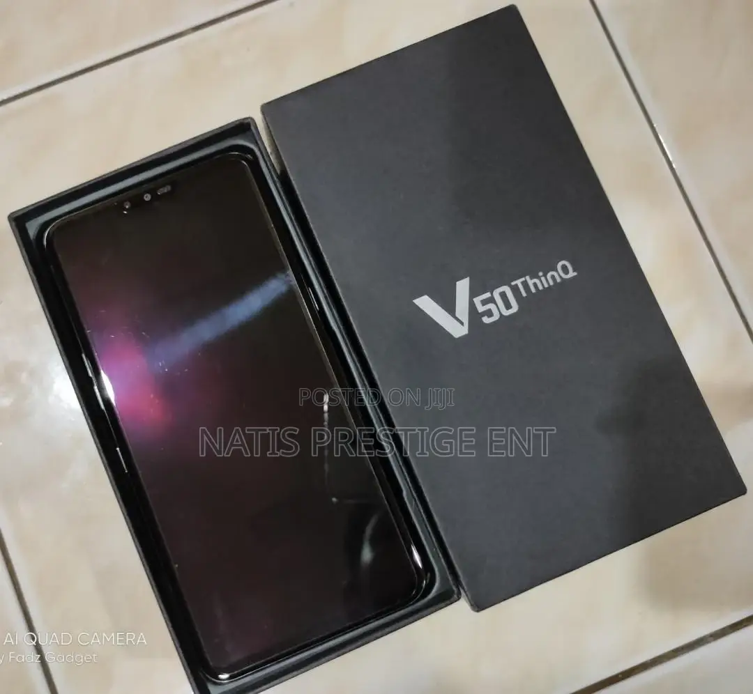 New LG V50 ThinQ 128 GB Black
